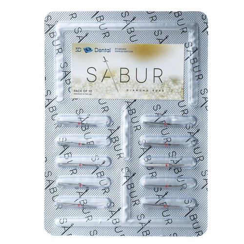 House Brand 368-018SF Sabur FG Friction Grip Football Shaped Super Fine Grit Diamond Burs 10/Pk House Brand 368-018SF Sabur FG Friction Grip Football Shaped Super Fine Grit Diamond Burs 10/Pk